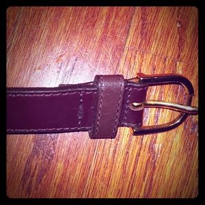 Boys Brown Leather Belt